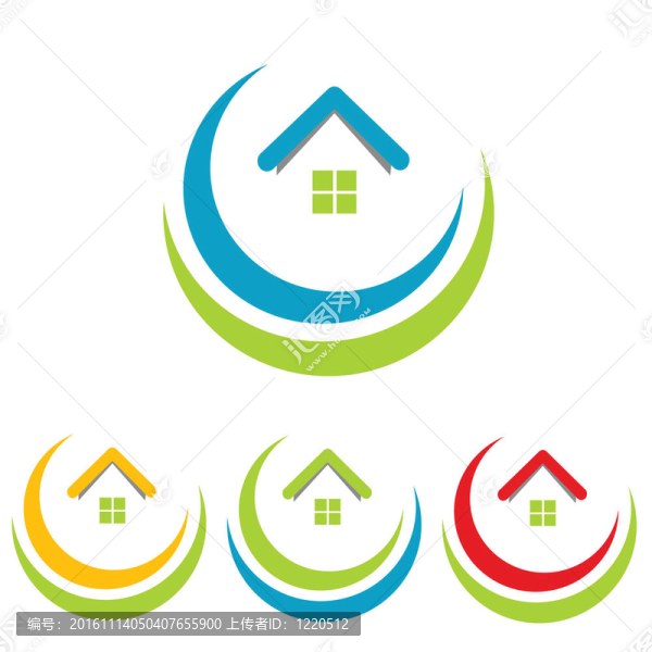 商業(yè)住宅圖標(biāo)設(shè)計(jì)