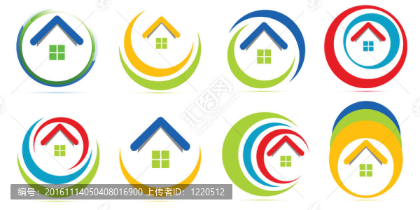 商業(yè)住宅圖標(biāo)設(shè)計(jì)