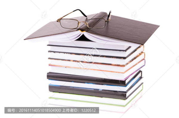 堆書