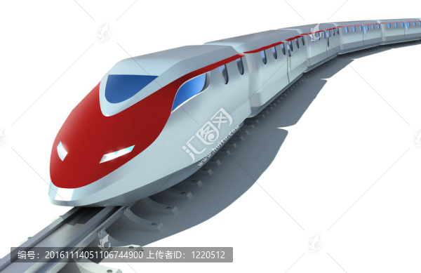 白色高速客運(yùn)列車(chē)