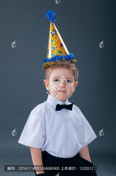 男孩慶祝生日
