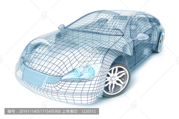 汽車設計；線模型