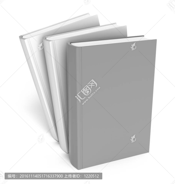 白色書(shū)籍。透明蓋