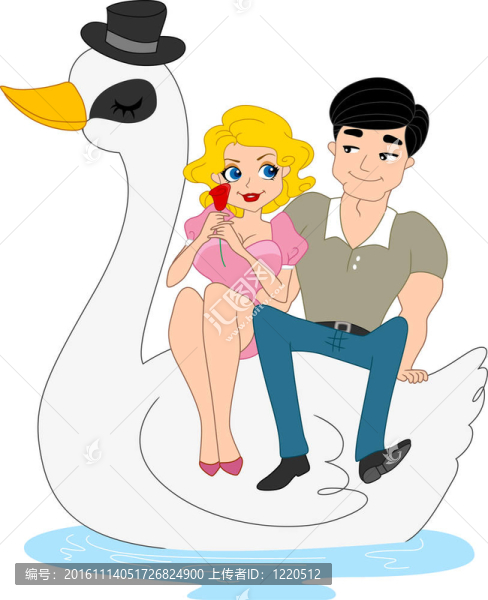 天鵝夫婦