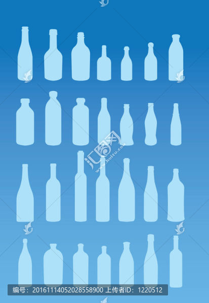 不同的botles,kinnd