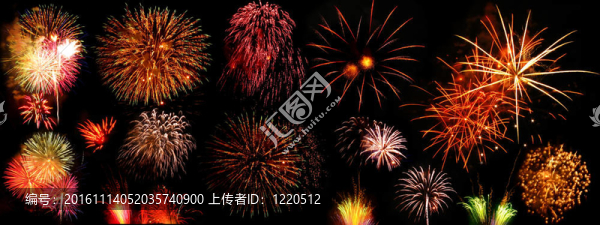 五彩繽紛的煙花節(jié)