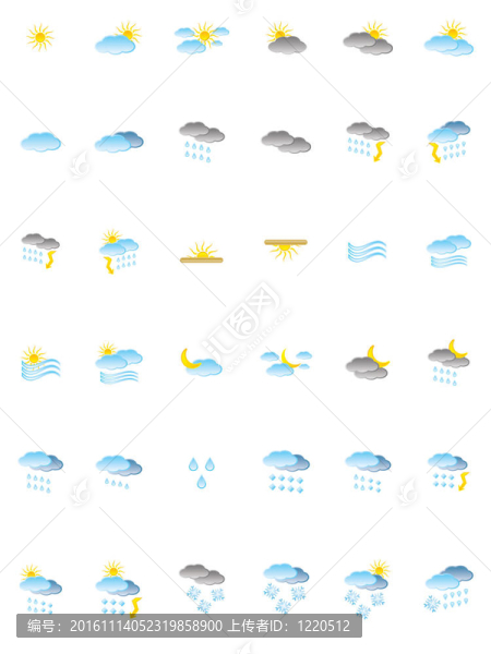 天氣和自然圖標(biāo)