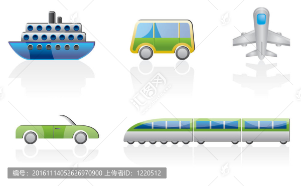 旅行和運(yùn)輸圖標(biāo)