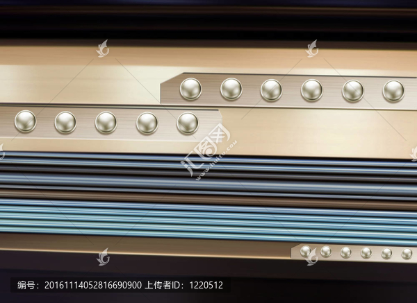 銀鉚釘金屬質(zhì)感