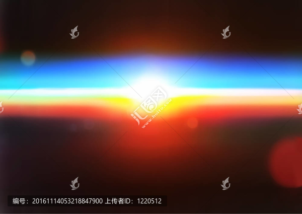 地平線上的太陽