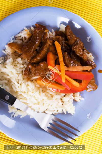 大米豬肉
