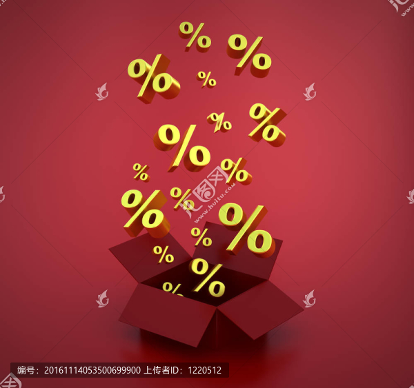 折扣禮品盒背景