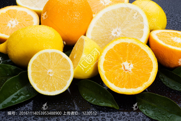 橘子和葡萄柚檸檬；