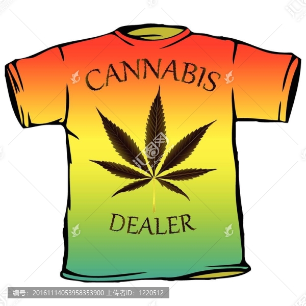 大麻經(jīng)銷商T恤