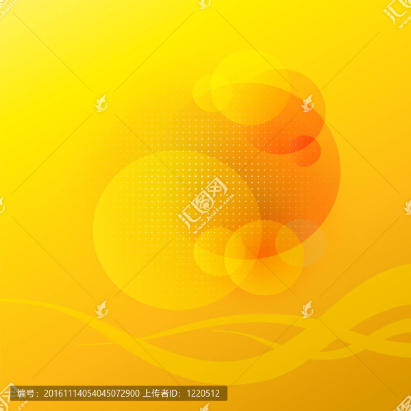 抽象背景；橙色