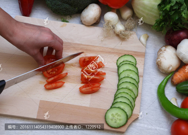 手切蔬菜