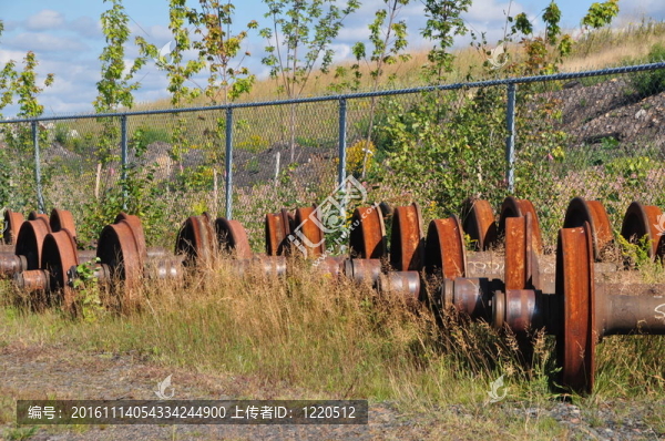 Rusty,railcar的車輪