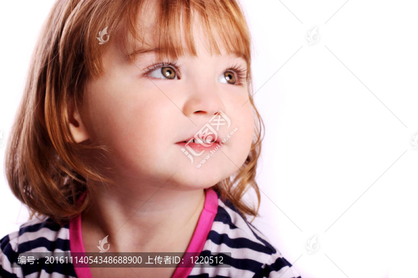 美麗的小女孩