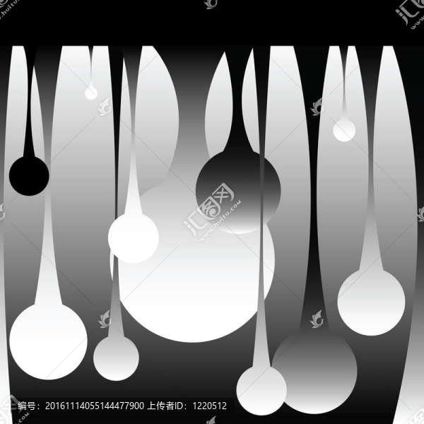 滴；黑和白