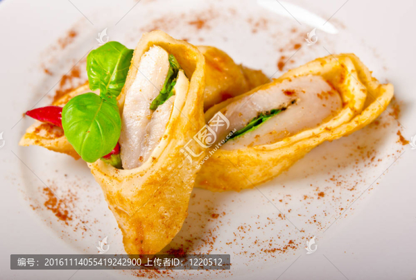 雞乳房薄煎餅
