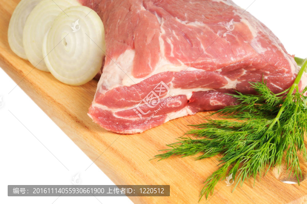一塊烤豬肉