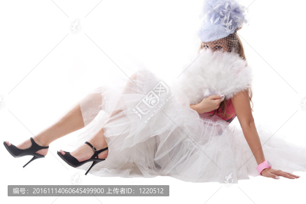 美麗的女孩在狂歡節(jié)服裝