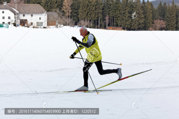 冬季越野滑雪