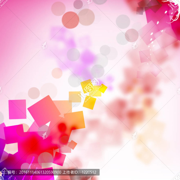 彩色抽象插畫背景