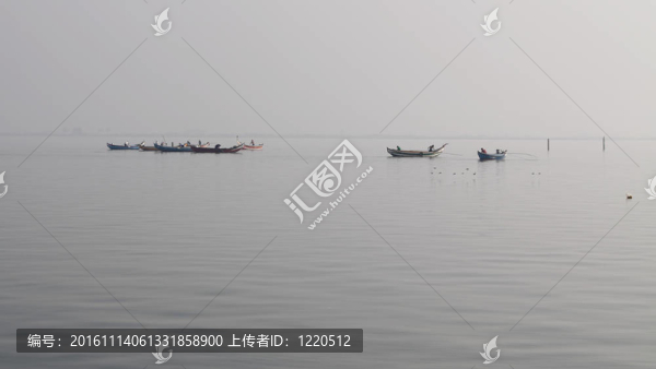 捕魚的辛勞