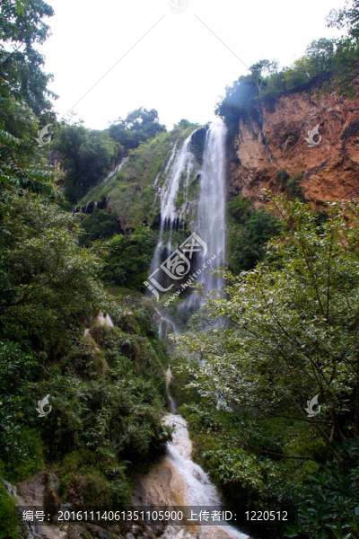 Erawan,Waterfall；Kanchanaburi；泰國