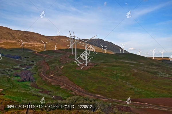 現(xiàn)代風(fēng)力發(fā)電生態(tài)景觀
