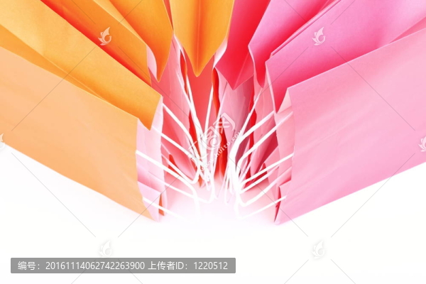 購(gòu)物紅生態(tài)禮品袋隔離