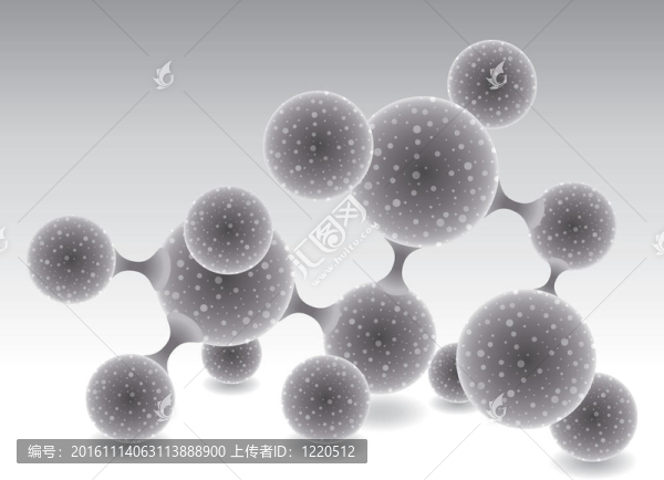 抽象分子或微生物