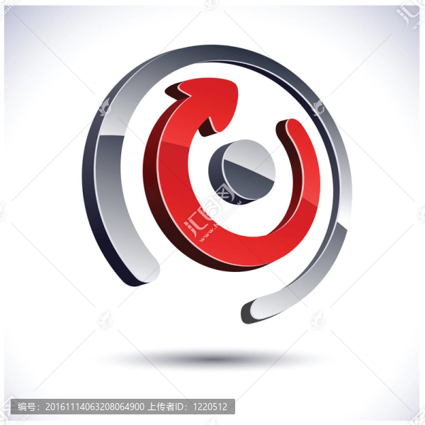 抽象三維圖標(biāo)。