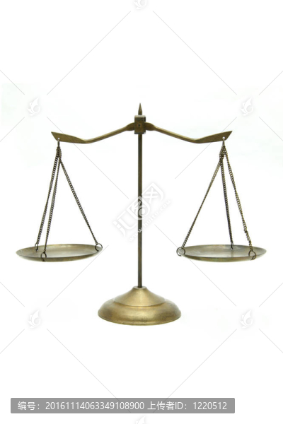 白色正義的金黃色尺度