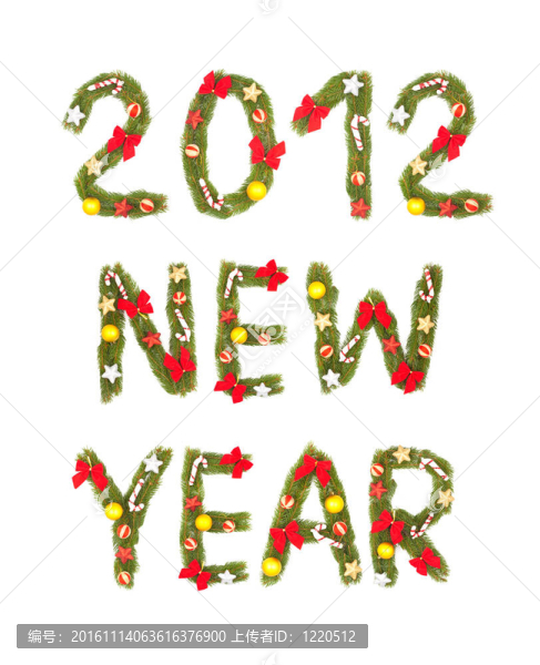 新年前夕的問(wèn)候。二千零一十二