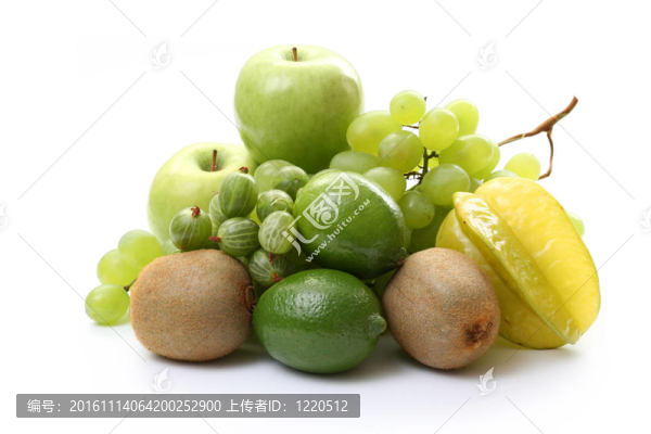 各種綠色水果