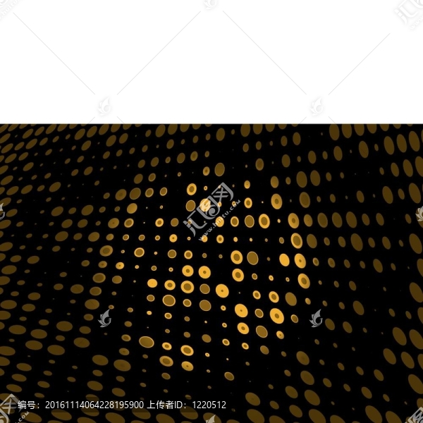橙色點背景燈