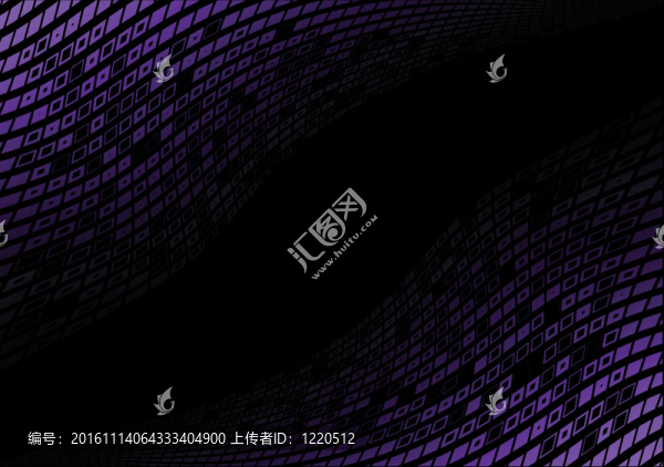 紫色向量隧道