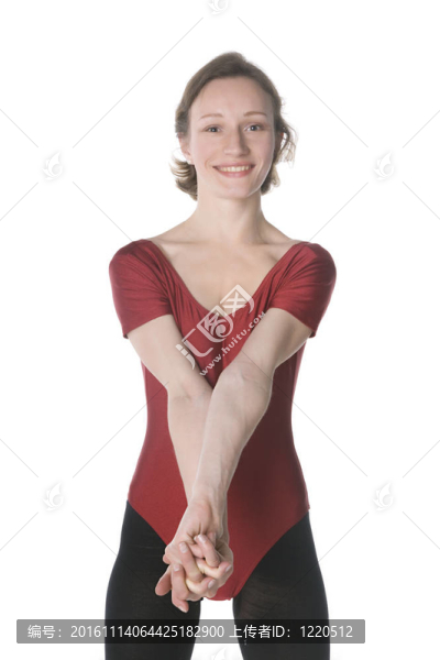 鍛煉的女人