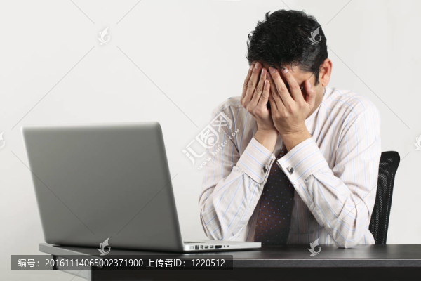 在辦公室的糟糕的一天