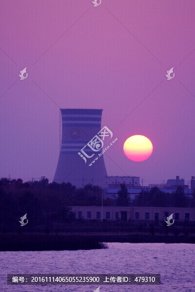 火力發(fā)電廠,熱電廠,電力,煙囪