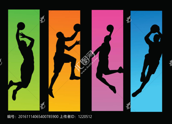 籃球運(yùn)動(dòng)員的插圖