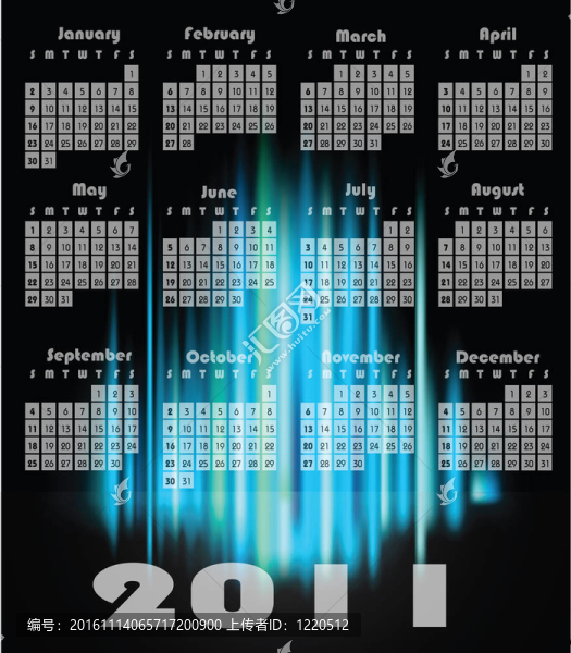 2011日歷