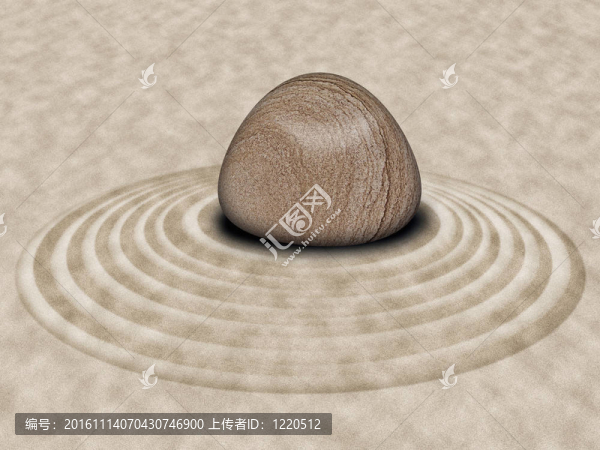 禪宗石上的沙園圈