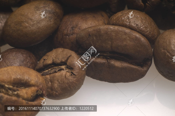 咖啡豆的宏