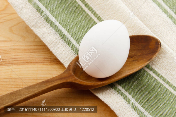 木勺子全白蛋