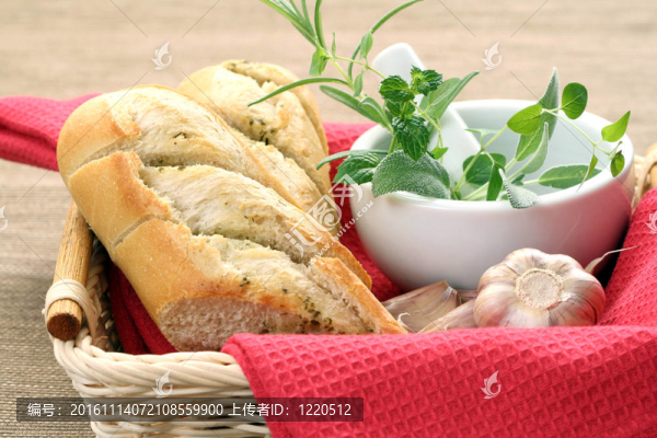 大蒜面包
