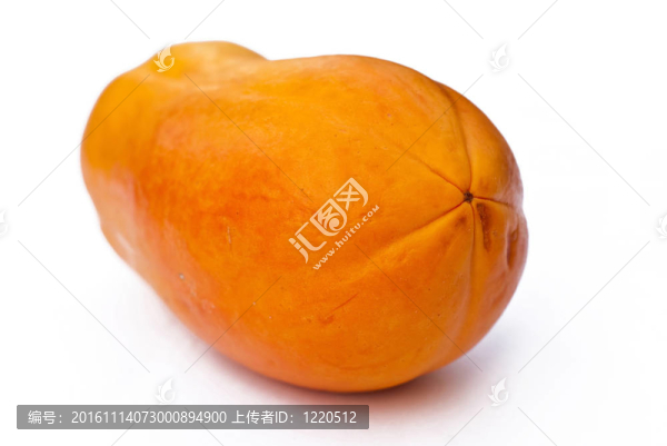 木瓜白底