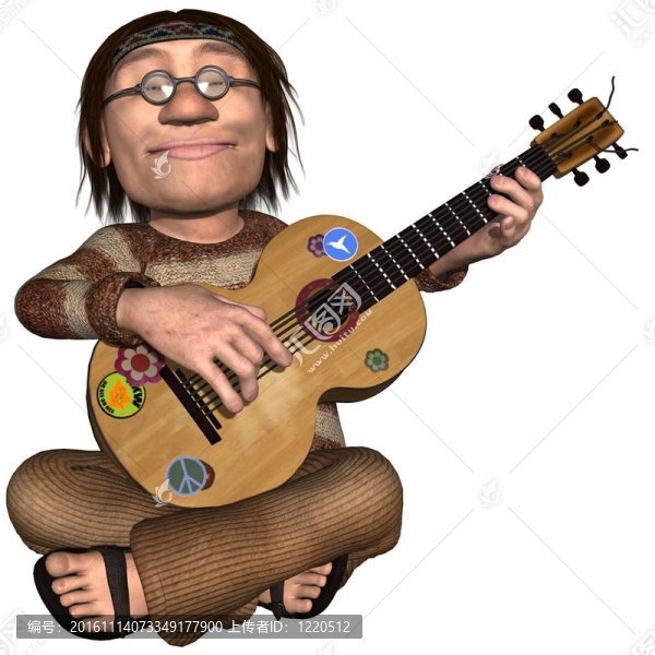 Toon,Hippie,1960年中期花的力量